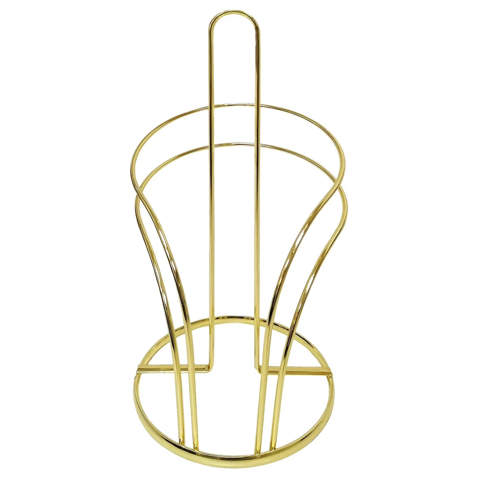 Standing Paper Towel Holder with Gold Finish (2-Pack)